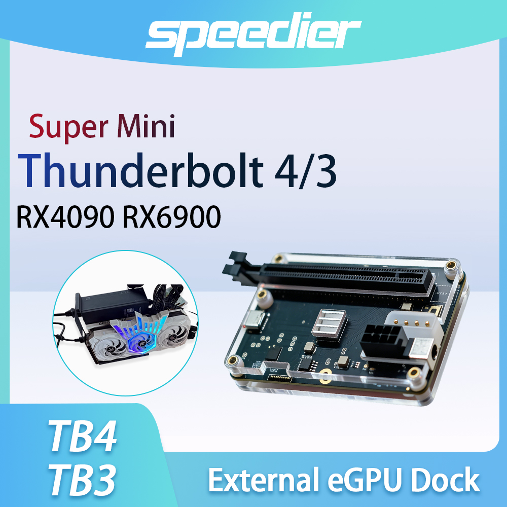 Thunderbolt 4 Egpu Dock Mini Pc - Thunderbolt 4 3 eGPU Dock Harici