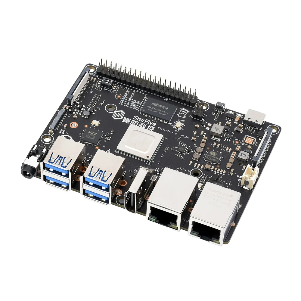 Raspberry Pi 5 8Gb Board - VisionFive2 8GB WiFi AI Kiti RISC-V