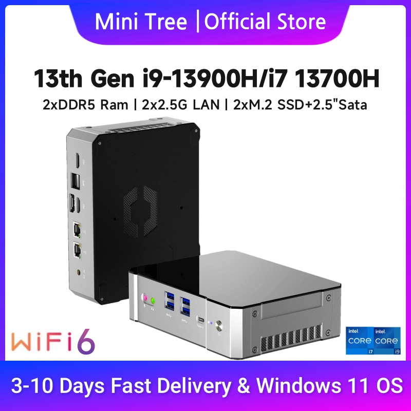 Intel Core I9 13900H Mini Pc - 13. Nesil Mini Oyun Bilgisayarı Windows