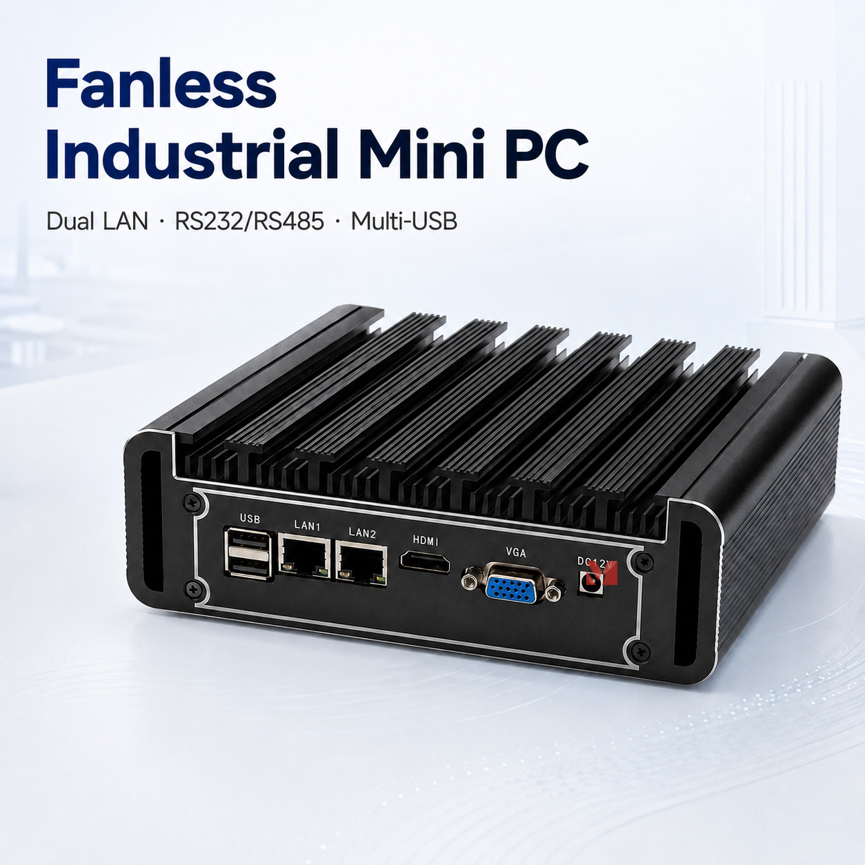 Fanless Industrial Pc Rs485 Core I7 - Fansız Endüstriyel Mini Bilgisayar Intel Core