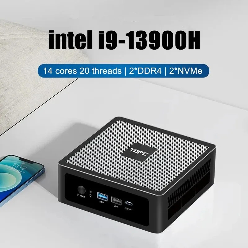 TOPC Mini PC 13. Nesil Intel C - Intel Core I9 13900H Mini Pc incelemesi ve fiyatı