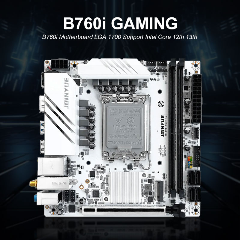 JGINYUE B760I GAMING Mini ITX  - Lga1700 Itx Motherboard Ddr5 incelemesi ve fiyatı