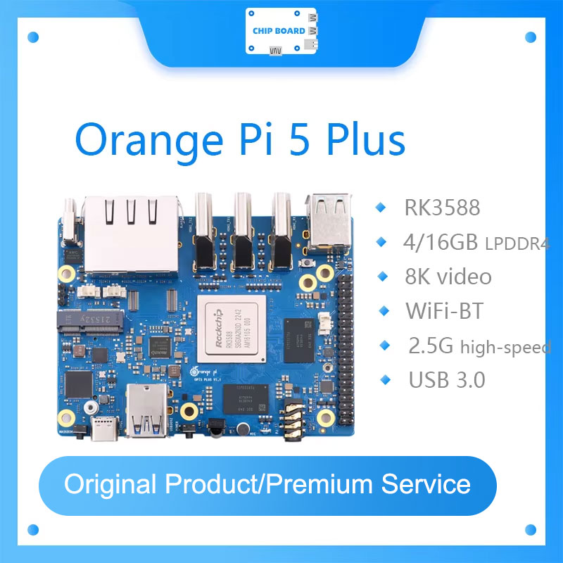 Turuncu Pi 5 artı tek kart bil - Orange Pi 5 Plus 16Gb incelemesi ve fiyatı