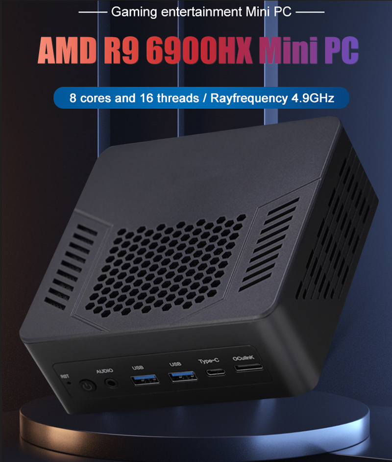 Qculink Mini Bilgisayar AMD Ry - Amd Ryzen 9 7940Hs 64Gb Mini Pc incelemesi ve fiyatı